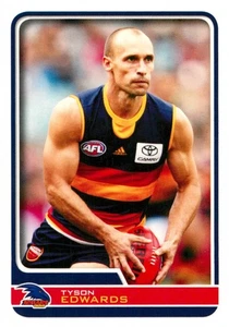 2010 Adelaide Crows AFL Select Herald Sun Card - Tyson Edwards - Picture 1 of 3