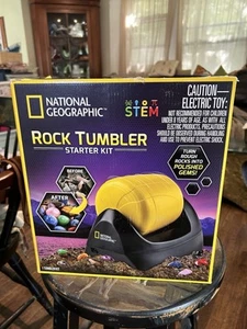 National Geographic Hobby Rock Tumbler Kit Jewelry Fastenings Educational Guide - Bild 1 von 6