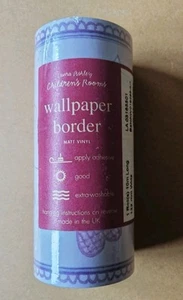 Vintage Laura Ashley's (Children's Rooms Wallpaper Border) MATT VINYL (New) - Picture 1 of 9
