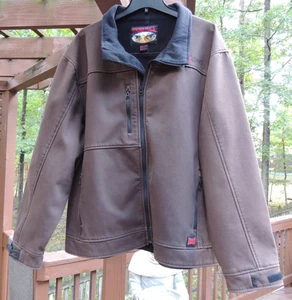 Tough Duck Brown Duck Canvas Fleece-gefütterte Arbeitskleidung Hausarbeit Jacke Winter Herren 2XL - Bild 1 von 23