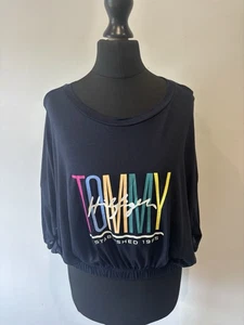Tommy Hilfiger Cropped T-shirt Short Sleeve Top Size XL BNWT - Picture 1 of 9