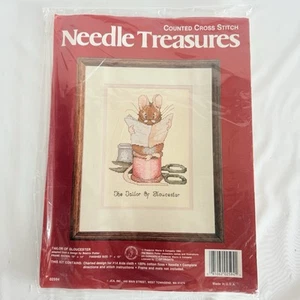 Kit punto croce contato Needle Treasures #2594 sarto di Gloucester sigillato nuovo con scatola - Foto 1 di 6