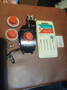 Vintage Singer Automatic Zigzagger 160981  with 2 templates, USA 50's Extras A4 - Picture 1 of 20