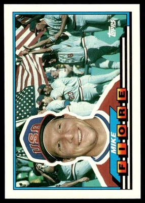 1989 Topps Big Mike Fiore #8 - Image 1 of 2