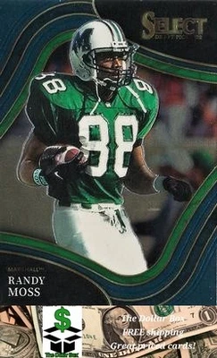 2022 Panini Select Draft Picks #162 Randy Moss - Marshall Thundering Herd - Image 1 of 2