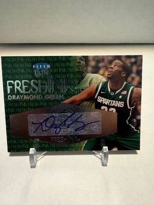 Fleer Ultra Retro Draymond 2012-13 verde tinta fresca novato auto guerreros Foto 1 de 2