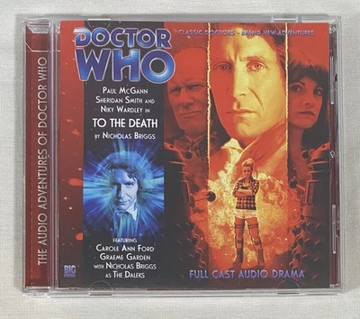 Doctor Who 8th Dr. Adventures 4.10 To The Death - CD Big Finish Paul McGann - Imagem 1 de 2