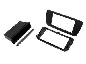 Kit Assetto Pannello Adattatore Facia Radio Singolo e Doppio Din per Seat Ibiza 2008-2014 - Foto 1 di 1