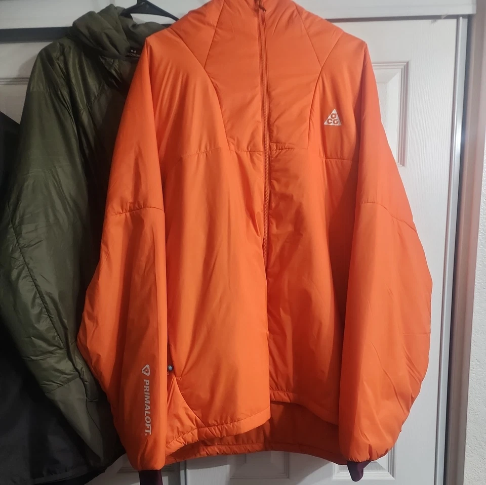 Chaqueta Nike ACG Therma-FIT ADV Rope de Dope Naranja Negra Para Hombre 2XL DV0363-893 Foto 1 de 4