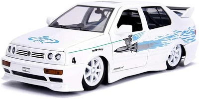 JADA TOYS, VOLKSWAGEN Jetta White 1995 Fast and Furious, 1/24,  JAD99591 - Immagine 1 di 4