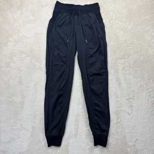 Lululemon Dance Studio Joggers Nero 27" Mid Rise Nero Taglia 0 - Foto 1 di 9