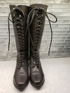madden girl knee high combat boots