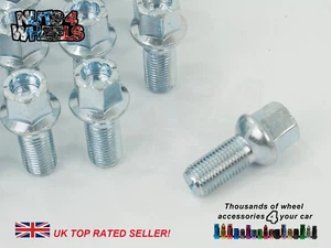 10x Radius R13 Extended OE Alloy Wheel Bolts 43mm Fits VW GOLF R (with spacers) - Picture 1 of 3