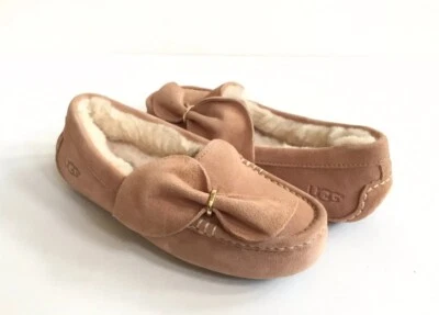 ZAPATO MOCASÍN UGG ANSLEY TWIST ARROYO FORRADO DE PIEL DE OVEJA EE. UU. 5 / UE 36 / REINO UNIDO 3 Foto 1 de 4