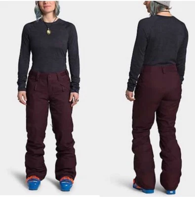 Pantalón de esquí aislado The North Face Freedom para mujer XS borgoña Foto 1 de 4