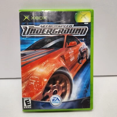 XBOX Original Need for Speed: Underground (Microsoft Xbox, 2003) Completo En Caja Original Foto 1 de 4