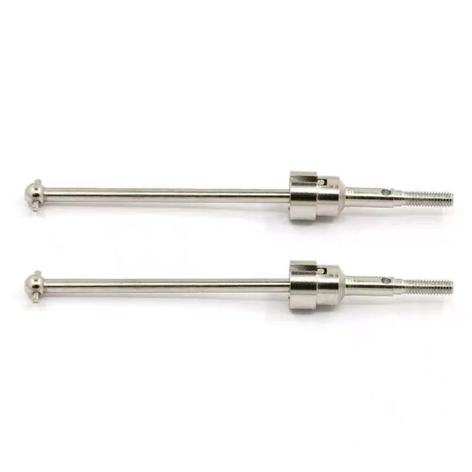 2pcs Hardened Metal CVD Drive Shaft for 1/10 WLtoys 104001 RC Car Upgrade Kit