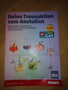 Penny Treuepunkte Volles Heft Schott Zwiesel - Bild 1 von 5