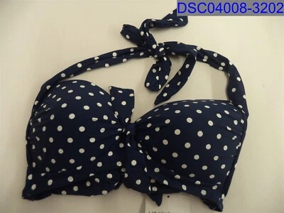 Liz Claiborne, Top de baño azul para mujer, talla = L, RN #103658 288-2921 Foto 1 de 4