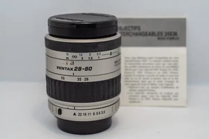 Objectif Zoom Standard SMC Pentax-FA AF 28-80mm f/3,5-5,6 P/K Auto Focus Lens - Picture 1 of 5