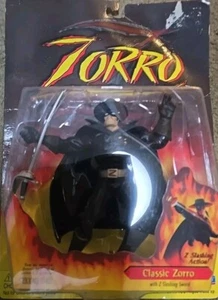 Classic Zorro With Slashing Sword - Zorro (Playmates, 1997) 6inch Action Figure - Picture 1 of 7