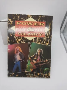 Power and Glory: Robert Plant and Jimmy Page by Welch, Chris Paperback Book The - Picture 1 of 3