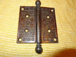 Ornate VIntage Hinge - Picture 1 of 7