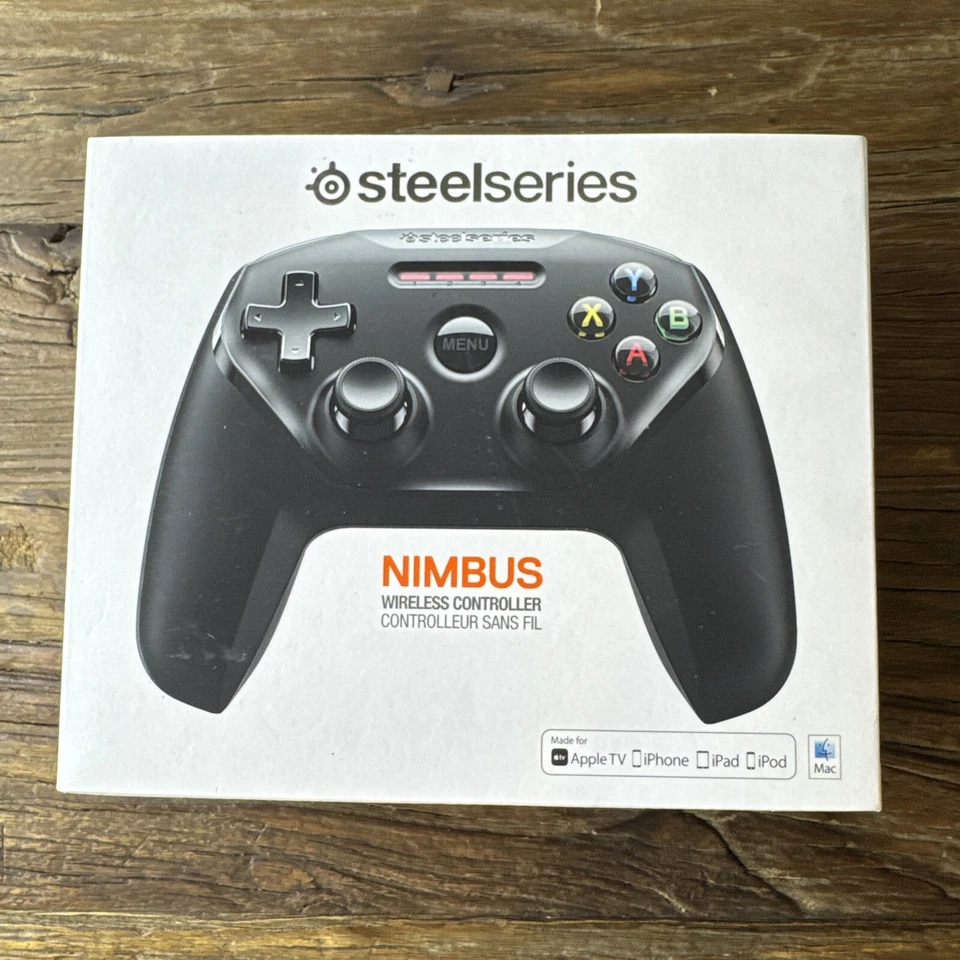 SteelSeries Nimbus Bluetooth Mobile Gaming Controller Black Apple & Mac - Image 1 of 4
