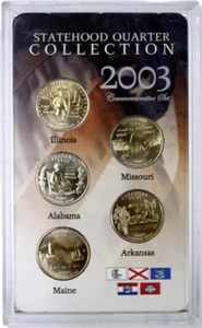 2003 Statehood Quarter Collection Commemorative Set - Bild 1 von 2