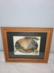 Estampado enmarcado 1982 Arthur A. Caplan Co. NYC L-7086 The Planter Litho en EE. UU. - Imagen 1 de 5