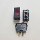 1A-21 SIGMA SWITCHES REPLACEMENT SPST RED LIGHTED NEON 125 VOLT BLACK BOD