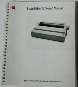 Apple Computer Image Writer Apple II Owners Manual 1985 122 Seiten Bill Gates --- - Bild 1 von 1
