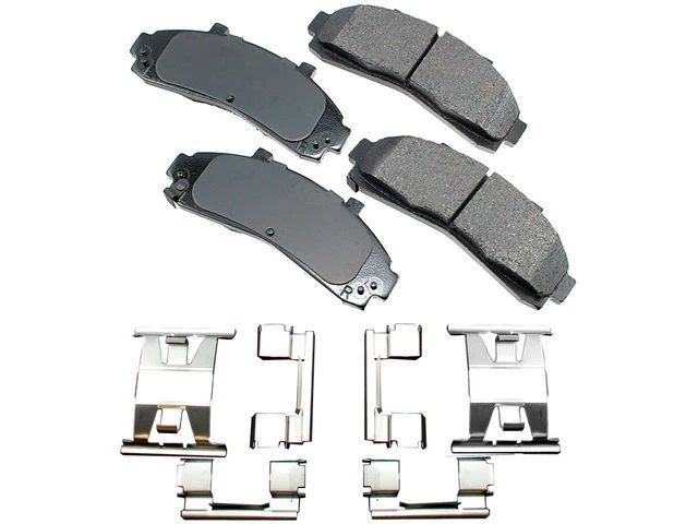 Juego de pastillas de freno delanteras Akebono para Mazda B2500 1998-2001 2,5 L 4 cilindros 14 KTMK Foto 1 de 1