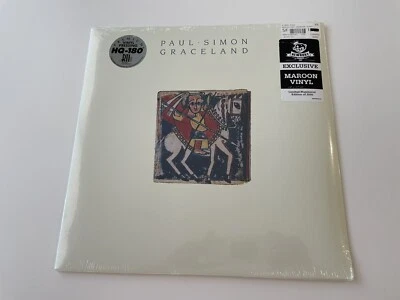 PAUL SIMON - Graceland COLORED MAROON VINYL *RARE* NEWBURY LIMITED NUMBER 951 - Image 1 of 4