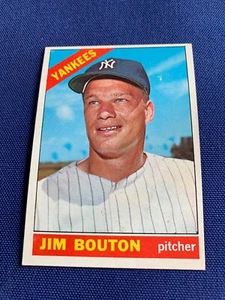 1966 Topps Very High Grade Set Break # 276 Jim ( Ball Four ) Bouton NM - Picture 1 of 2