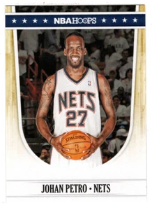 Johan Petro - New Jersey Nets (NBA) 2011-12 Panini Hoops # 150 MT - Picture 1 of 1