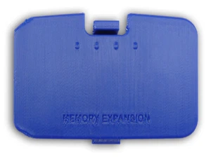 N64 Memory Cover Jumper Pak / Expansion Pak Nintendo 64 Deckel Pikachu Blau Blue - Picture 1 of 4