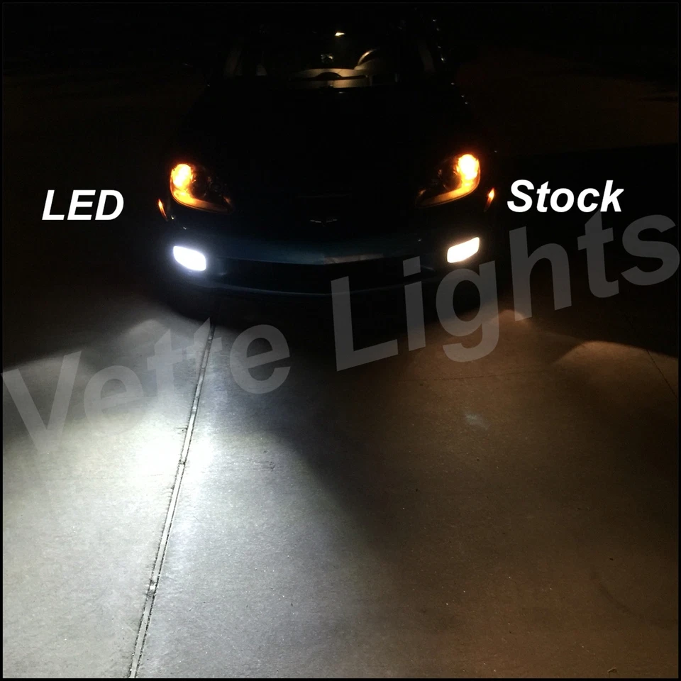 2005-2013 C6 Corvette Brightest Available LED Fog Lights (Brighter Than HID) - Image 1 of 4