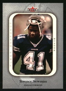 Terence Newman 2003 Fleer Snapshot #105 /500 FOOTBALL Card - Picture 1 of 2