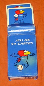 Collector. Jeu de 54 cartes France 98 Footix. Licence officielle. - Picture 1 of 2