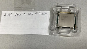 Intel Core i3-550 3.2 GHz 2.5GT/s LGA 1156 Desktop CPU Processor SLBUD - Picture 1 of 1