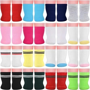 16 Pairs Doll Socks for American Doll Socks 18 Inch Accessories Gifts for Holida - Picture 1 of 7