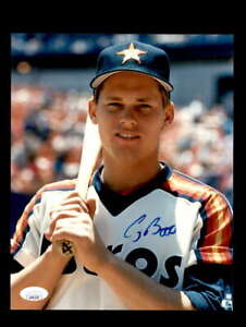 Craig Biggio JSA Coa Signed  8x10 Photo Autograph Astros