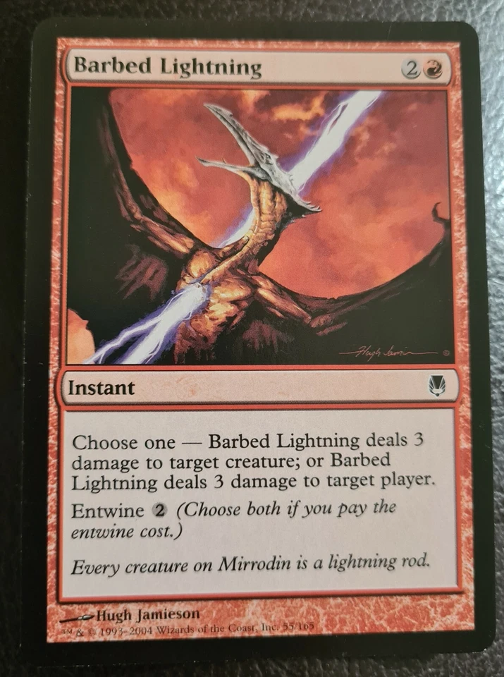 Barbed Lightning - Common - Darksteel #55 - MTG - Image 1 of 1