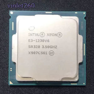 Intel Xeon E3-1230 V6 LGA1151 CPU Processor SR328 3.50 GHz Quad Cores - Picture 1 of 1