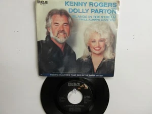 💥 ' KENNY ROGERS & DOLLY PARTON ' HIT 45's+1PS [ISLANDS IN THE STREAM] 1983 !💥 - Picture 1 of 7