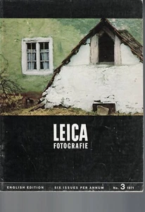 MAGAZINE , PHOTOGRAPHY , LEICA FOTOGRAFIE , ENGLISH EDITION , No.3 , 1971 - Picture 1 of 1
