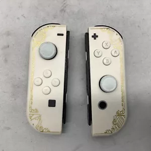 White Zelda Tears of the Kingdom Controllers For Nintendo Switch #131 - Picture 1 of 4