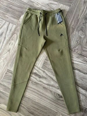 Alphalete Jogger con cremallera Elmts para hombre - Oliva, consulte la descripción del vendedor, talla M Foto 1 de 4