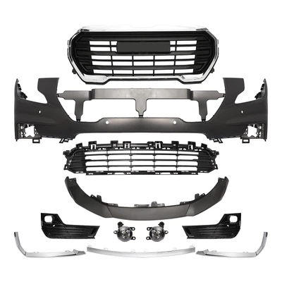 For 2022 2023 2024 GMC Terrain Denali Complete Front Bumper Set With Fog Lights Foto 1 de 4